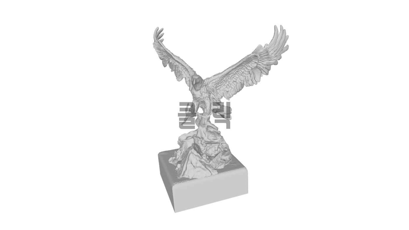 3D스캔 결과물 : 독수리 .JPG