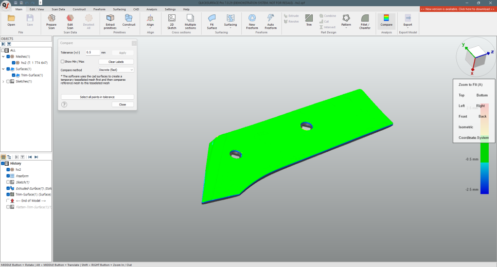 quicksurface Pro로 역설계 된 CAD 데이타와 메쉬 편차 분석.png