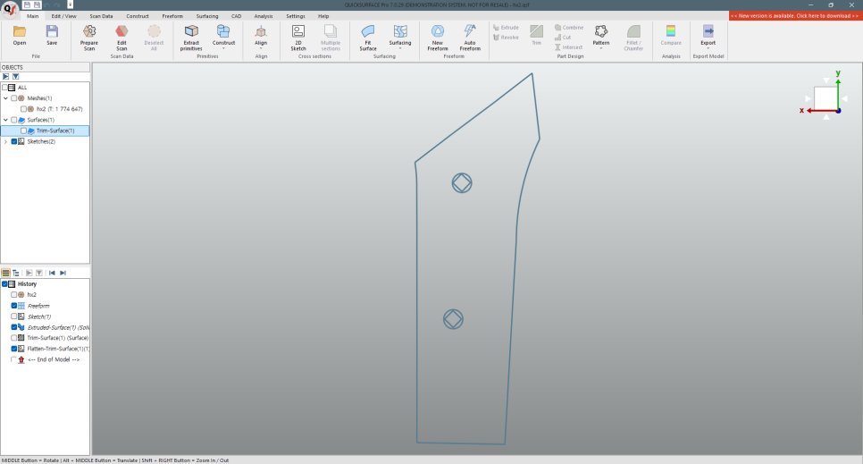 3D to 2D Flatten 기능으로 2D 패턴 만들기.png